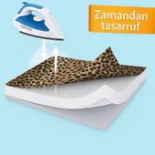 Ütü Masası Kılıfı Keçeli Leopar Desen - 4