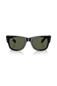 RB 0840S 90131 51 Mega Wayfarer Unisex Siyah Kemik Güneş Gözlüğü - 2