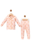 Celira Bbc Nar Çiçeği Lüks Çıtçıtlı Kız Bebe Pijama Takımı - 1