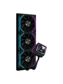 Dragos AquaForge 360 Intel-AMD 360MM LCD Ekranlı ARGB Siyah Sıvı Soğutucu - 3