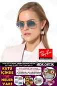 Mor Optik Rb3647n "double Bridge" 9068/3f (51 SİZE) Degrade Mavi Aynalı - 1