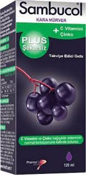Sambucol Plus Şekersiz 120ml SKT:10/2023 - 1