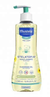 Mustela Stelatopia Bebek Temizleme Yağı 500 ML - 1