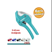Total Pprc Profesyonel Plastik Tesisat Borusu Boru Kesme Makası 3-42 Mm Çelik Tht534216 thumbnail 1