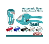 Total Pprc Profesyonel Plastik Tesisat Borusu Boru Kesme Makası 3-42 Mm Çelik Tht534216 thumbnail 4