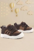 Rakerplus Schaggy Hakiki Deri Kahve Bebek Spor Ayakkabı thumbnail 11