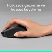 Logitech M330 Silent Plus 910-004909 Siyah Sessiz Optik Kablosuz Mouse- TEŞHİR - 8