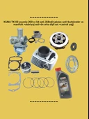 Kuba TK03 200cc Dönüşüm Seti – Silindir Piston Karbüratör Debriyaj Dişli Yağ thumbnail 1