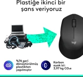 Logitech M330 Silent Plus 910-004909 Siyah Sessiz Optik Kablosuz Mouse- TEŞHİR - 5
