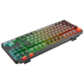 Rampage YORU TKL PRO Gri/Siyah 2.4ghz+BT5.0+Type-C 5 Bağlantı OUTEMU Red Swich Q Kablosuz RGB Mekanik Oyuncu Klavyesi Rampage - 5