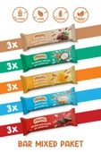 muni Proteinli Vegan Yer Fıstığı Bar Sağlıklı Atıştırmalık Paketi 40 gr*15 adet - 1