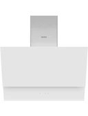 Simfer 8704 60 cm Beyaz Eğik Cam Davlumbaz - 1