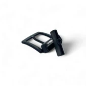 Kemer Tokası 4,5 cm Döner Kafa 1 Adet Siyah Silme (Leathercraft, Deri Hobi) - 5