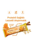 muni Proteinli Vegan Yer Fıstığı Bar Sağlıklı Atıştırmalık Paketi 40 gr*10 adet - 5