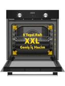 Simfer 8208 Ank. Qs 9 Fonk Siyah Cam Power Turbo Dij Saat - 5