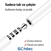 SChitec Lightning to 3.5 MM Jack Adaptör AX02 - 6