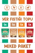 muni Karma Yer Fıstığı Topları Sağlıklı Atıştırmalık Tanışma Paketi (Glutensiz/Şeker İlavesiz) - 1