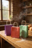 FREFLY STORE DEN KRAFT RENKLİ Çanta 25x30x12 ( 25 Adet ) - 5