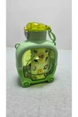 FREFLY Motivasyonel Ayıcık Su Matarası Çocuk Suluk 1000 Ml Sticker - 3