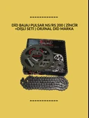 Bajaj Pulsar NS200 RS200 Zincir Dişli Seti – DID Marka Aktarma Takımı thumbnail 1
