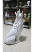 FREFLY Beyaz renk Aslan Kral Biblo 78 cm boy thumbnail 6