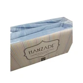 Hanzade %100 Pamuk Penye Lastikli Çift Kişilik Çarşaf Seti (160x200+30)- - 5