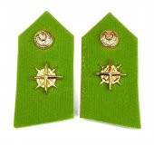 HARİCİ SUBAY HARİTA SPOLET - YAKA İŞARETİ - 1