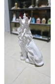 FREFLY Beyaz renk Aslan Kral Biblo 78 cm boy thumbnail 5
