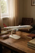 FREFLY 16cm Türk Hava Yolları Boeing 777 Uçak Modeli Planel Uçak Döküm Metal 1/400 Ölçekli Uçaklar - 1