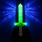 YÜKSEK KALİTE SESLİ LED IŞIKLI KILIÇ PİXEL KILIÇ IŞIKLI 62 CM - 3