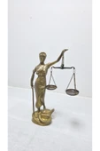 FREFLY Döküm Pirinç Adalet Heykeli - 3