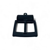 Kemer Tokası 4,5 cm Döner Kafa 1 Adet Siyah Boyalı (Leathercraft, Deri Hobi) - 7