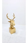 FREFLY STOR DEN 2li Set Geyik Figürlü Modern Dekoratif Biblo 22Cm ve 19Cm thumbnail 7