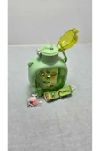FREFLY Motivasyonel Ayıcık Su Matarası Çocuk Suluk 1000 Ml Sticker - 5