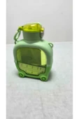 FREFLY Motivasyonel Ayıcık Su Matarası Çocuk Suluk 1000 Ml Sticker - 7