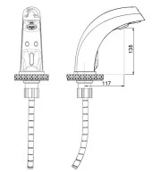 GPD Wiser Q Su ve Sabunluk Bataryası Çift Su Girişli FLB09 thumbnail 2