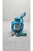 FREFLY Motivasyonel Ayıcık Su Matarası Çocuk Suluk 1000 Ml Sticker - 1
