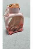 FREFLY Motivasyonel Ayıcık Su Matarası Çocuk Suluk 1000 Ml Sticker - 1