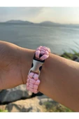 Paracord Bileklik 16 CM Pembe thumbnail 2