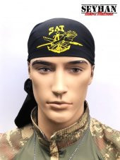 SAT Komandosu Siyah Bandana - 1