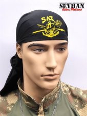 SAT Komandosu Siyah Bandana - 2