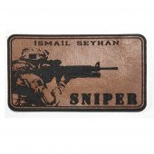 KESKİN NİŞANCI Deri İsimlik - SNIPER İsimlik - 1