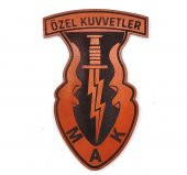 Özel Kuvvetler MAK Deri PEÇ- Arma - Patch - 1