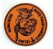 AMFİBİ Barış Pınarı Deri PEÇ - Arma - Askeri Patch - 1