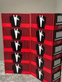 Smokin Desenli Kutu Nikah & Düğün 10 Lu Hediye Gelin Kutusu Damat Kutusu Söz Kutusu - 9