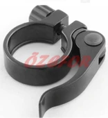 Bisiklet SELE BORUSU KELEPÇESİ MANDALLI SİYAH 31,8MM ( 27,2 SELE BORUSU UYUMLU ) - 1