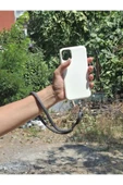 TÜM KILIFLARA UYUMLU ANTRASİT TELEFON EL ASKISI thumbnail 1