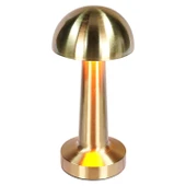S-link SL-M9065 Lyra 1800mAh Batarya 60 Lümen Gold 3 Renk Işıklı Dokunmatik Dekoratif Masa Lambası - 41665 - 2