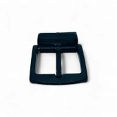 Kemer Tokası 4,5 cm Döner Kafa 1 Adet Siyah Boyalı (Leathercraft, Deri Hobi) - 7