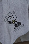 Karaca Home Cute & Cuddly Gri Nakışlı Çocuk Bornoz thumbnail 3